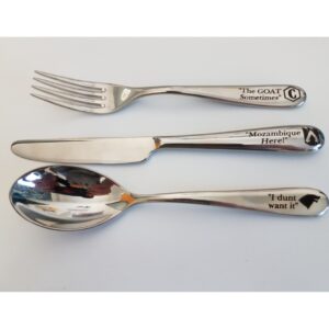 Cutlery engraving