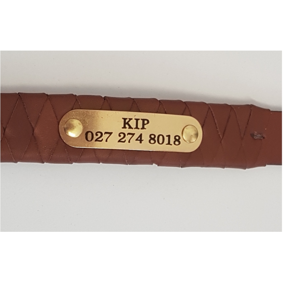 Pet Tag engraving